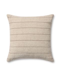 Keisha PAL0046 Natural/Brown 18" Pillow