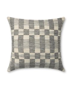 Adams PAL0049 Charcoal/Ivory 18" Pillow
