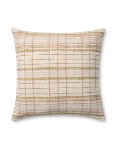 Avalon PAL0052 Wheat/Multi 22" Pillow