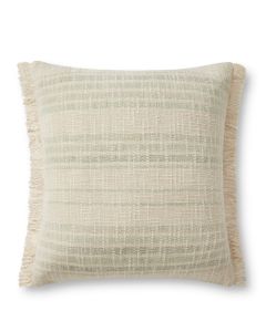 Forrest PAR0007 Ivory/Sage 18''x18'' Pillow