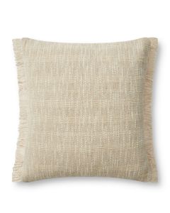 Bella PAR0008 Sand/Natural 18''x18'' Pillow