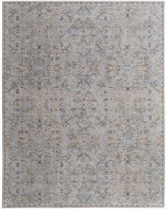Pasha 39M6F Ivory/Blue/Tan Area Rug