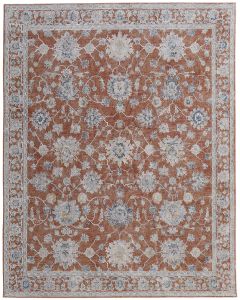 Pasha 39M7F Red/Ivory/Blue Area Rug
