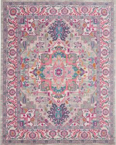 Passion PSN20 Light Grey/Pink Area Rug