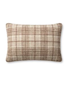 PCJ0014 Brown/Ivory 16"x26" Pillow