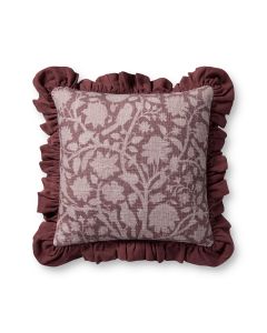 Kathleen PCJ0026 Wine 18" Pillow