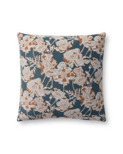 Matilda PCJ0031 Blue/Orange 18" Pillow