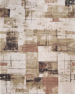 Pearson 39STF Ivory/Green/Brown Area Rug