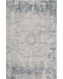 Peyton 4006 Grey Blue Medallion Area Rug