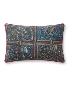 PLL0105 Lagoon/Multi 13"x21" Pillow