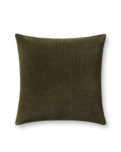 PLL0130 Dark Olive 22" Pillow
