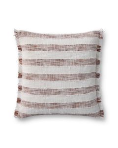 PLL0134 Rust/Ivory 22" Pillow