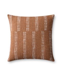 PLL0135 Rust/Ivory 22" Pillow