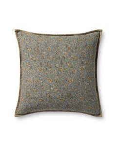 PLL0164 Light Blue/Multi 22" Pillow