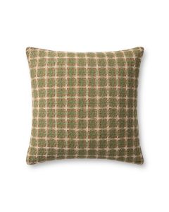 PLL0169 Green/Multi 20"x20" Pillow