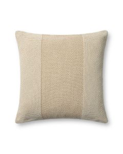 PLL0170 Ivory/Beige 22" Pillow