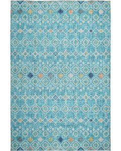 Portico PO4 Teal Area Rug