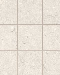 Poetry Stone Ivory Matte Glazed Porcelain 4"x4" Mosaic