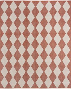 Positano POS04 Terracotta Area Rug