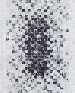 Prairie Hygee Blocks Coal/Ice Caps Area Rug