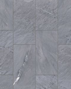 Prati Breccia Grey Polished Glazed Porcelain 12"x24" Field TIle