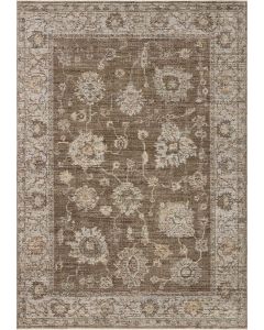Priscilla PRL-01 Bark/Ivory Area Rug