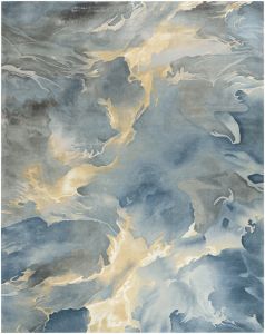 Prismatic PRS40 Blue Multicolor Area Rug