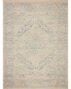 Priya PRY-08 Bone/Bluestone Area Rug
