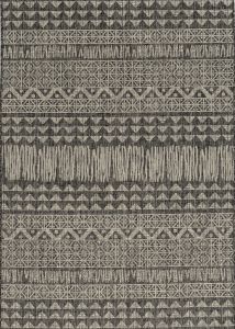 Provo 5761 Charcoal Tribe Area Rug