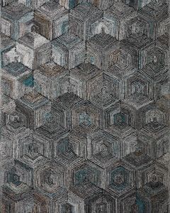 Prescott PRE-02 Metal Area Rug