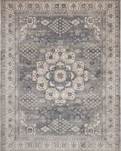 Quarry QUA07 Grey/Ivory Area Rug