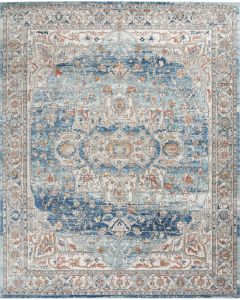 Quarry QUA11 Ivory Blue Area Rug