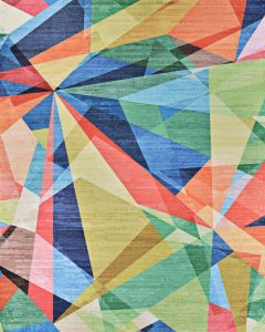 Rainbow Retro Multi Area Rug