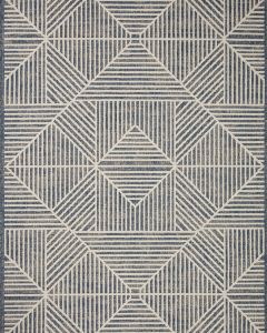 Rainier RAI-03 Denim/Ivory Area Rug