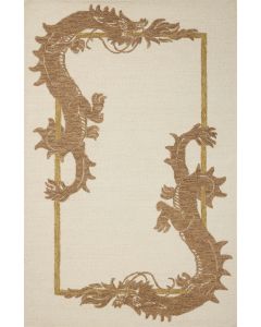 Romi RMI-01 Ivory/Spice Area Rug