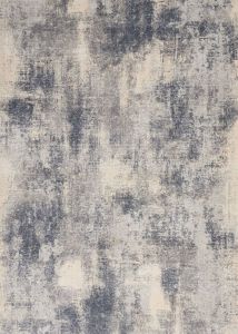 Rustic Textures RUS02 Blue/Ivory Area Rug