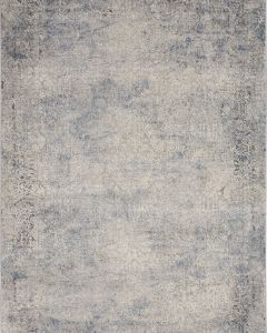 Rustic Textures RUS09 Ivory/Light Blue Area Rug