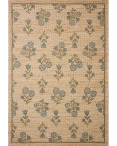 Rue RUE-04 Moss/Blue Area Rug