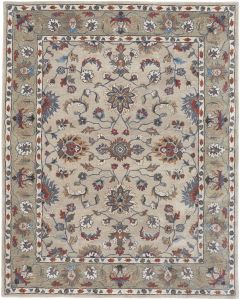 Rylan 8642F Ivory/Taupe/Blue Rug