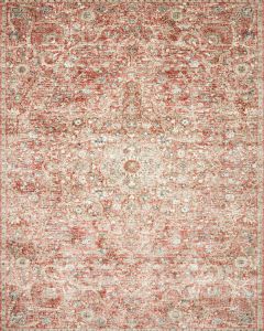 Saban SAB-02 Rust/Beige Area Rug