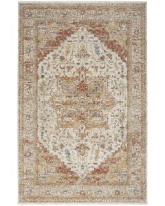 Sahar SHR06 Ivory Rust Area Rug