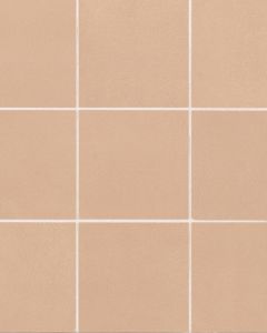 Sahara Rose Matte Glazed Porcelain 4"x4" Square Mosaic Tile