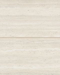 Sensi Roma Ivory Satin Glazed Porcelain 24"x48" Wave Deco Tile