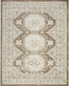 Serenity Home SRH01 Ivory Mocha Area Rug
