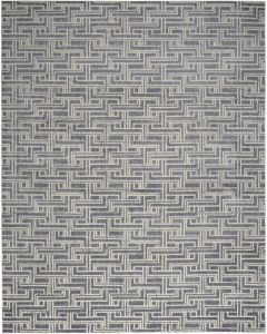 Serenity Home SRH04 Blue Ivory Area Rug