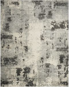 Serenity Home SRH06 Ivory Grey Area Rug