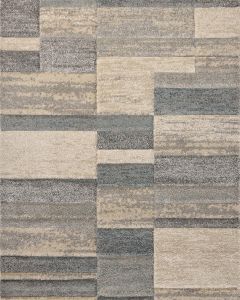 Silas SLA-07 Slate/Sand Area Rug