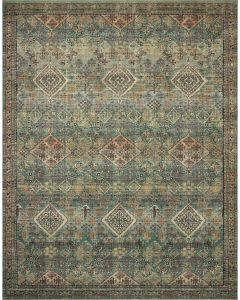 Sinclair SIN-03 Turquoise/Multi Area Rug
