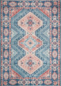 Skye SKY-03 Turquoise/Terracotta Rug