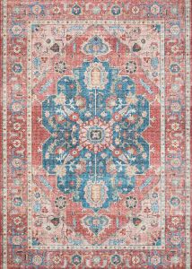 Skye SKY-05 Brick/Ocean Area Rug